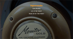 Desktop Screenshot of bigearsaudio.org.uk